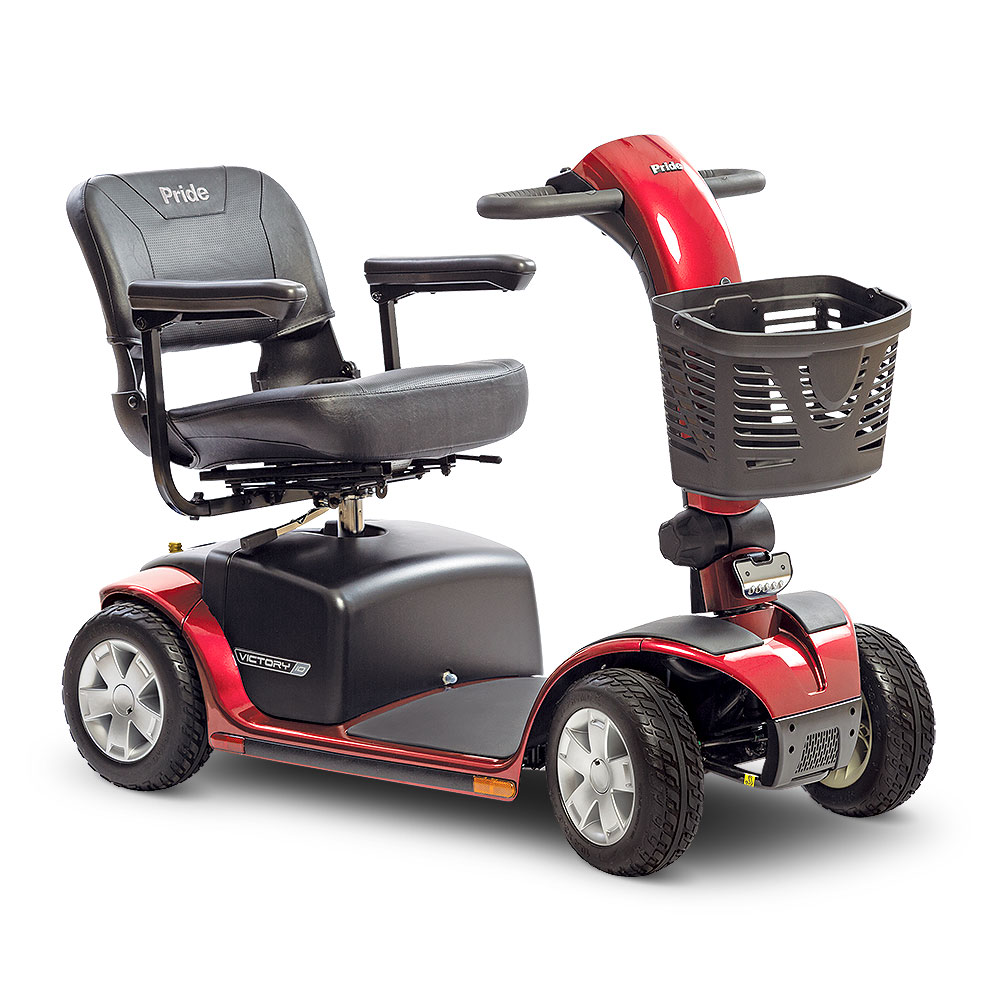 peoria four wheeled electric senior mobility scooter