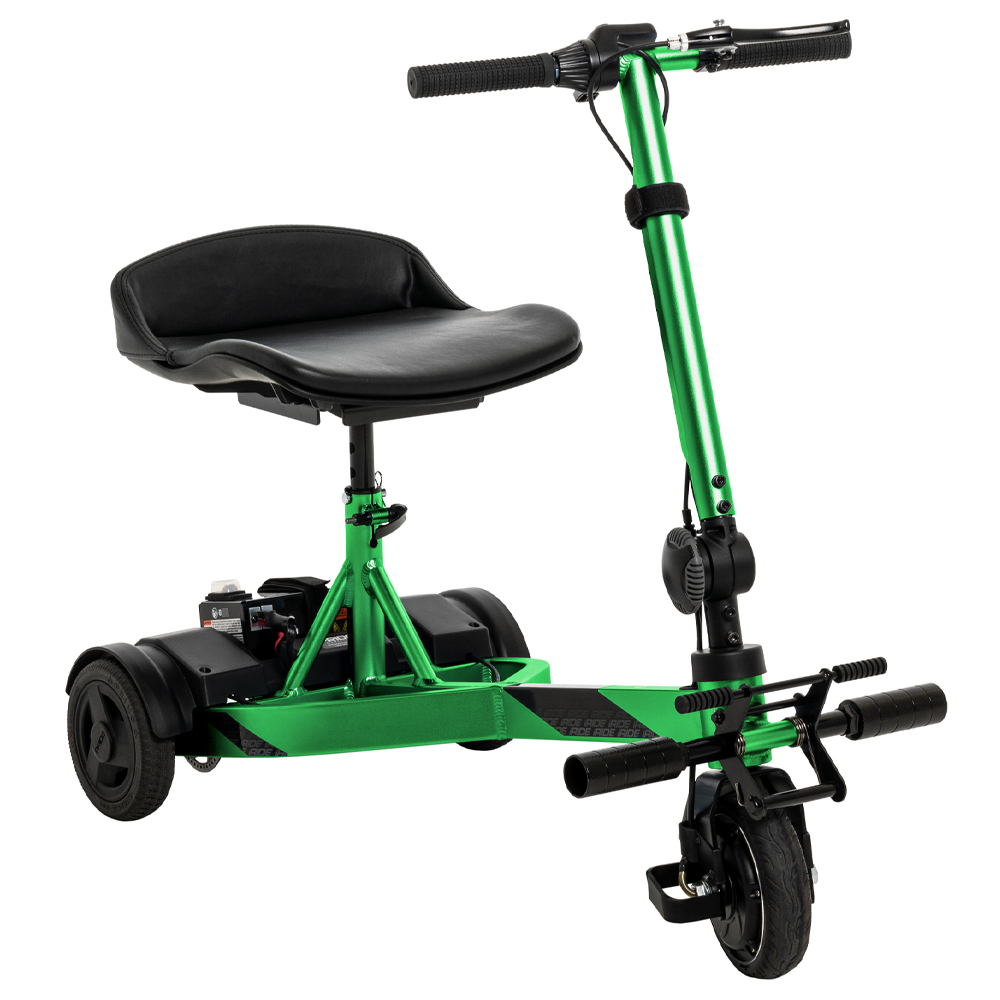 I ride pride mobility small lightweight foldable scooter