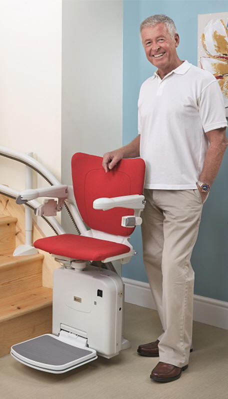 san Francisco curved stairlift
